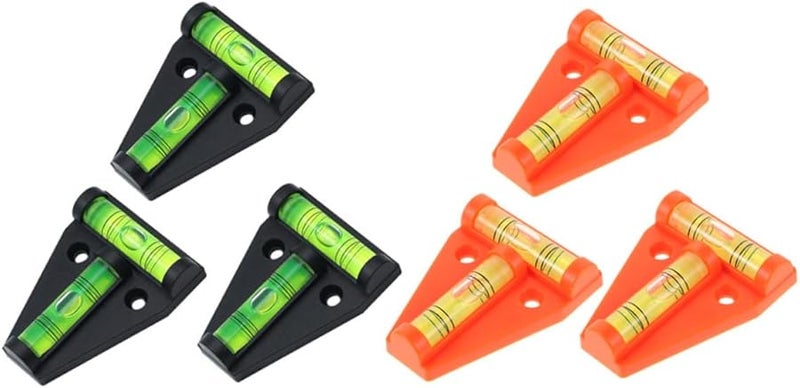 ستوبازا 6 قطع مستوى فقاعي صغير أداة تسوية عالية الدقة للمقطورات والقوارب والمخيمات المتنقلة - Image 1